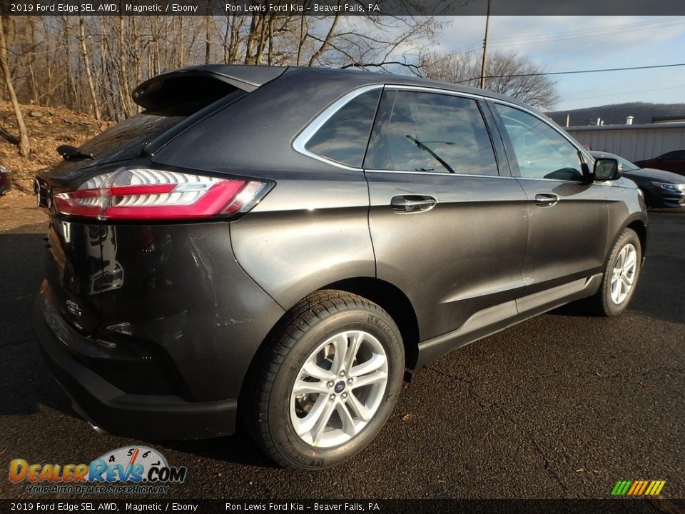 2019 Ford Edge SEL AWD Magnetic / Ebony Photo #2