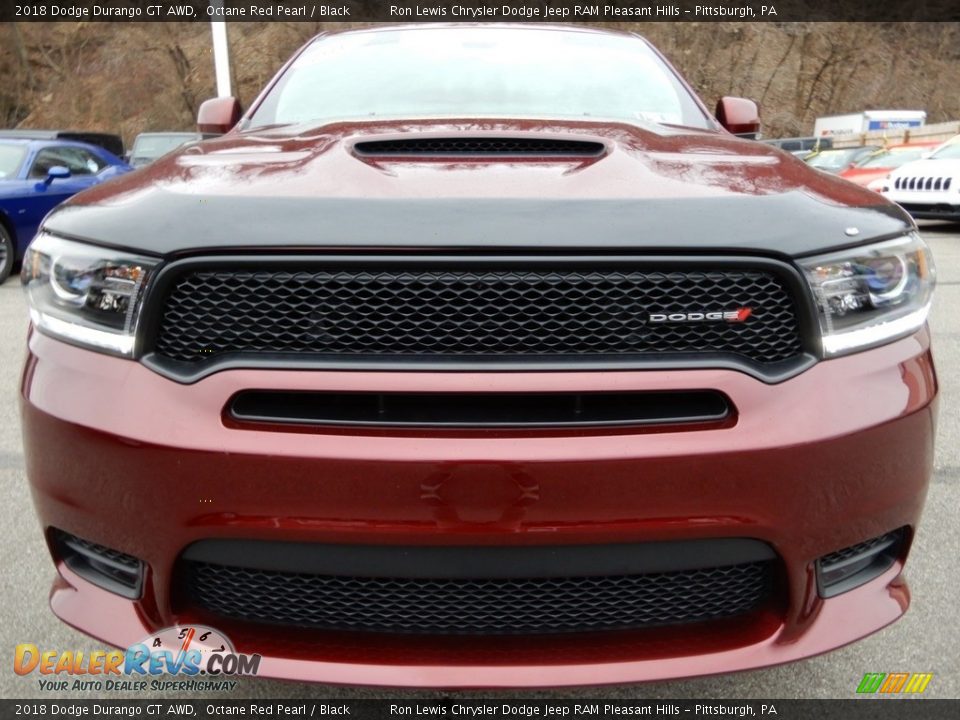 2018 Dodge Durango GT AWD Octane Red Pearl / Black Photo #9