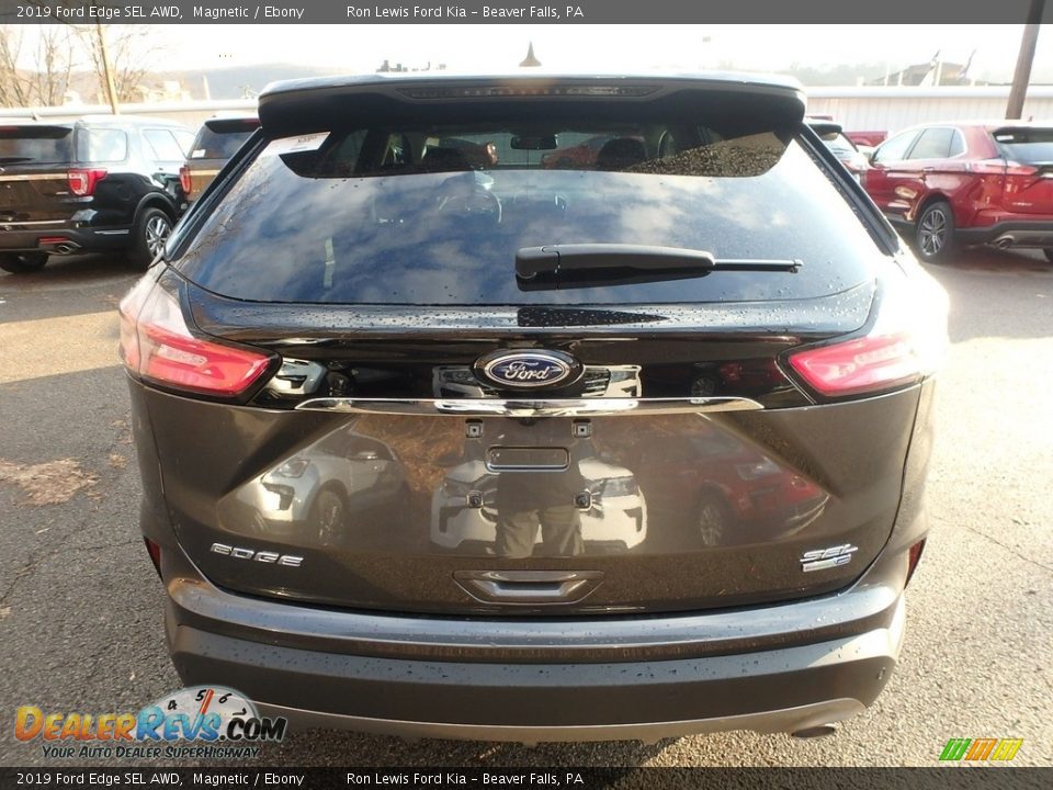 2019 Ford Edge SEL AWD Magnetic / Ebony Photo #3