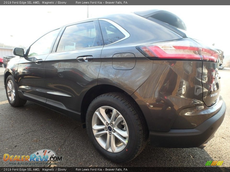 2019 Ford Edge SEL AWD Magnetic / Ebony Photo #5