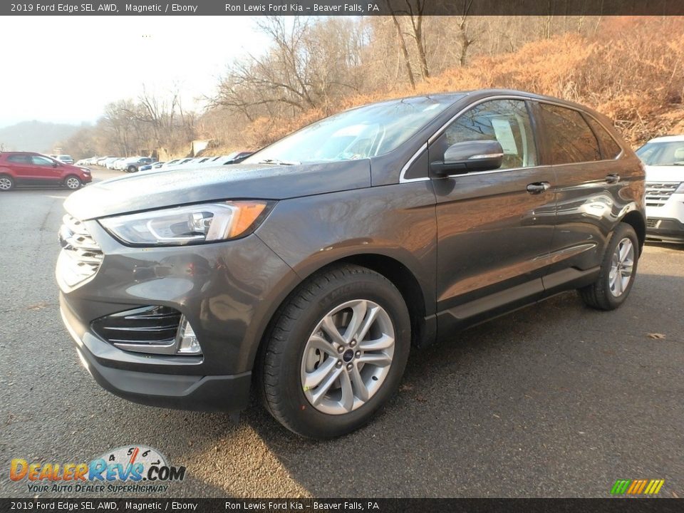 2019 Ford Edge SEL AWD Magnetic / Ebony Photo #7