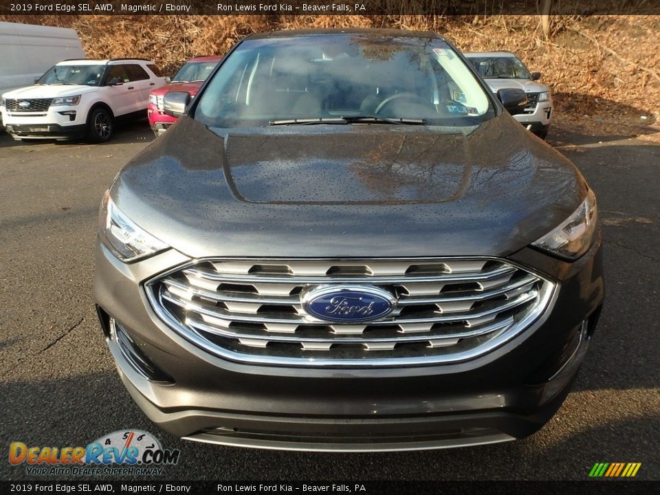 2019 Ford Edge SEL AWD Magnetic / Ebony Photo #8
