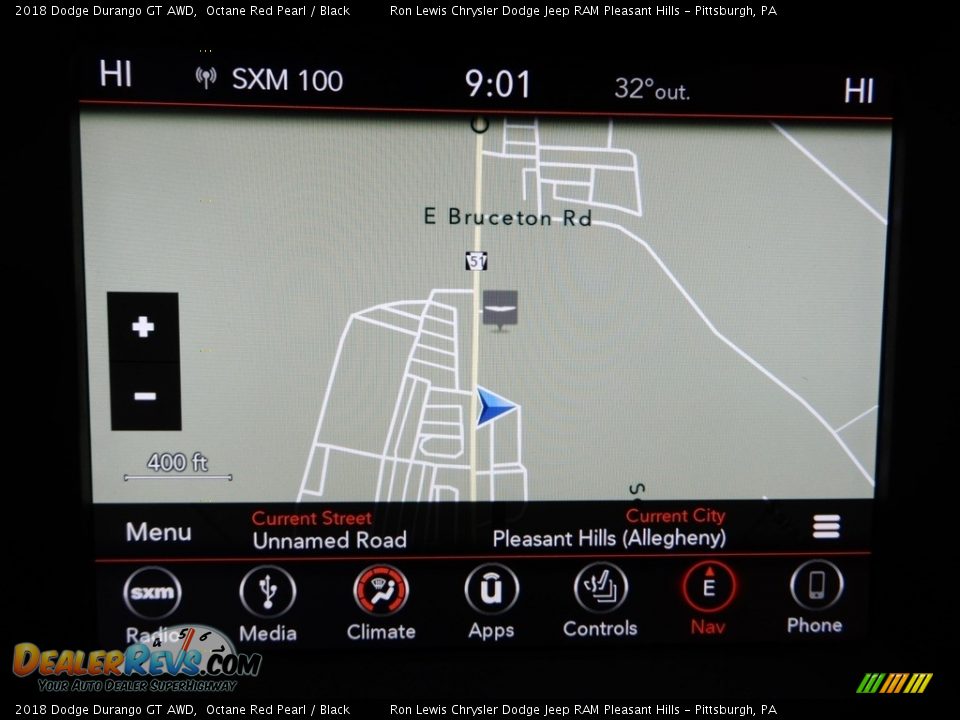 2018 Dodge Durango GT AWD Octane Red Pearl / Black Photo #18