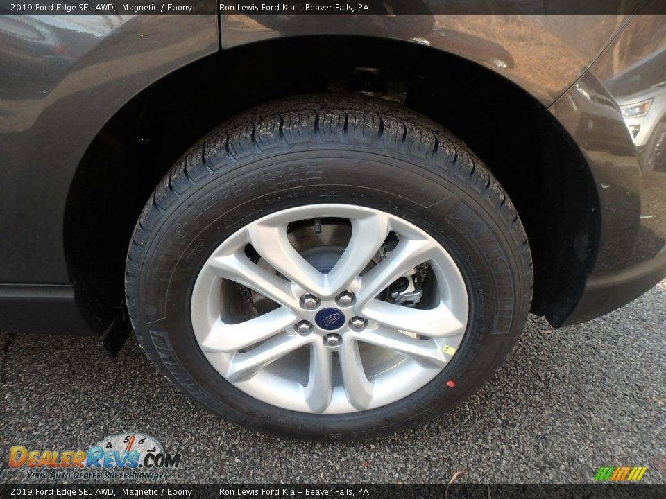 2019 Ford Edge SEL AWD Magnetic / Ebony Photo #10
