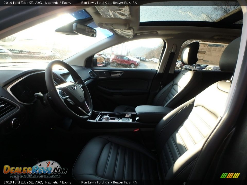 2019 Ford Edge SEL AWD Magnetic / Ebony Photo #11
