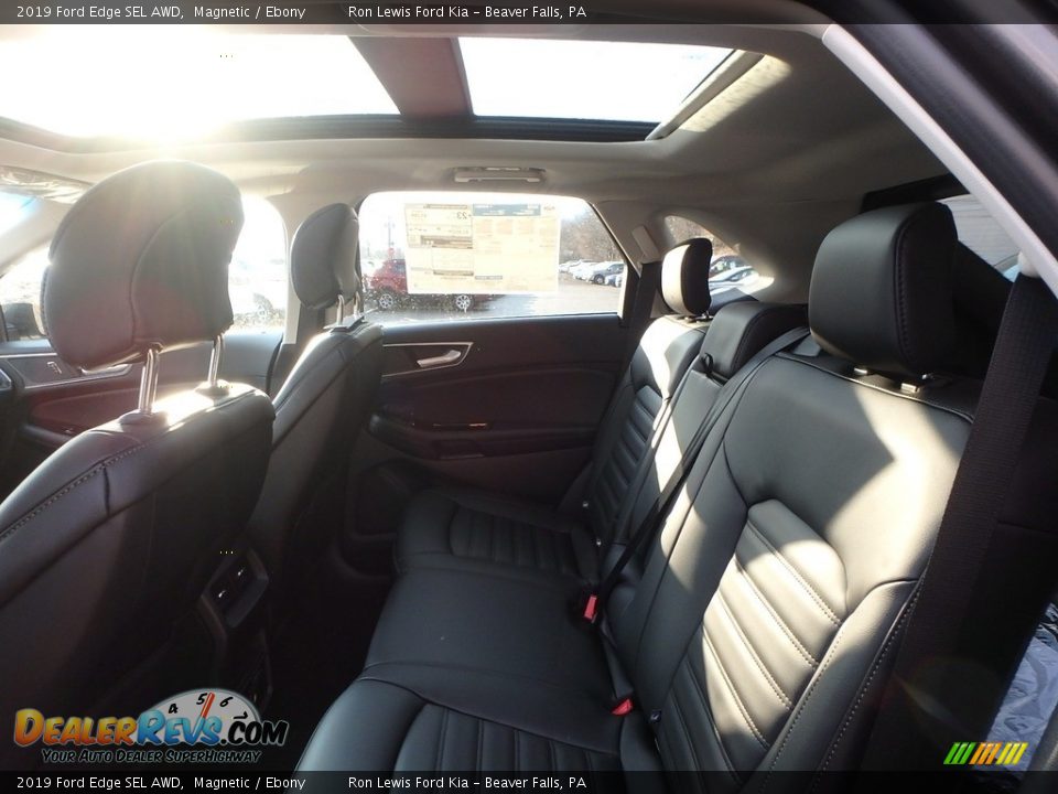 2019 Ford Edge SEL AWD Magnetic / Ebony Photo #12
