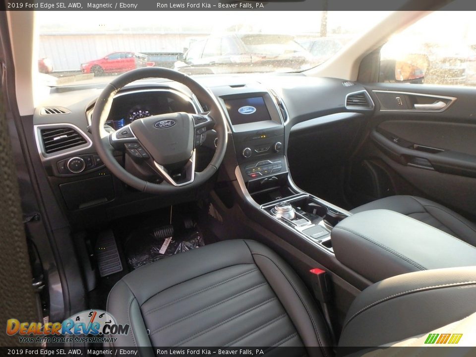 2019 Ford Edge SEL AWD Magnetic / Ebony Photo #13