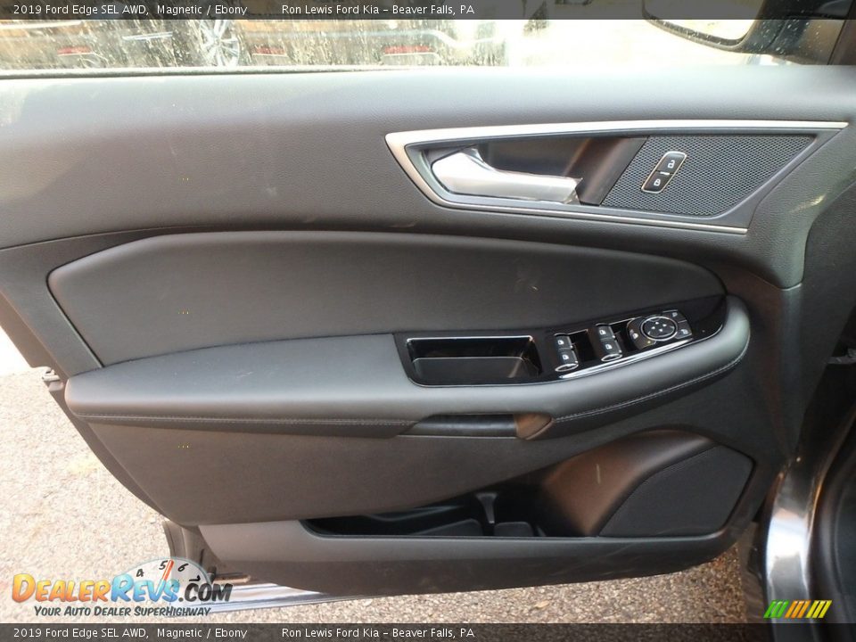 2019 Ford Edge SEL AWD Magnetic / Ebony Photo #14
