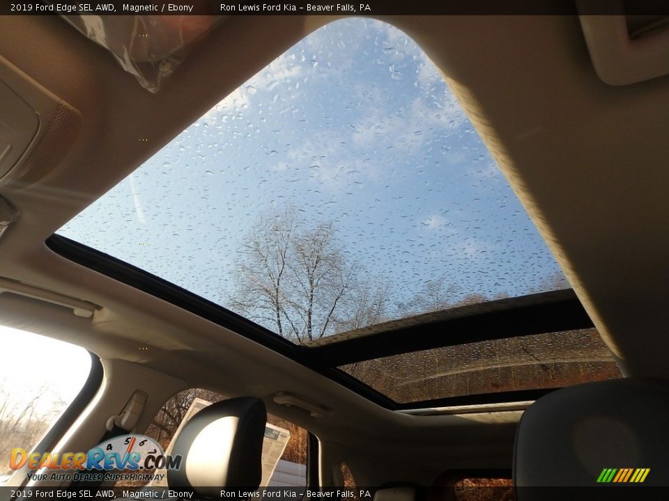 2019 Ford Edge SEL AWD Magnetic / Ebony Photo #15