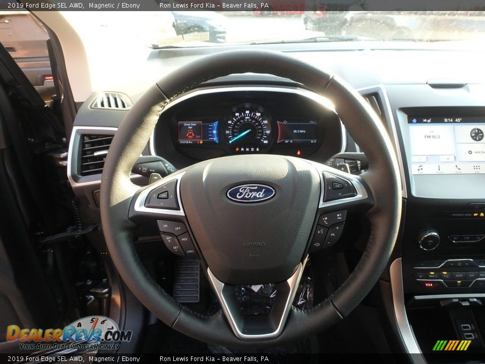 2019 Ford Edge SEL AWD Magnetic / Ebony Photo #18