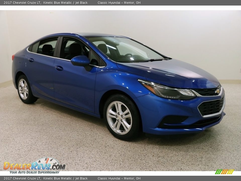 2017 Chevrolet Cruze LT Kinetic Blue Metallic / Jet Black Photo #1