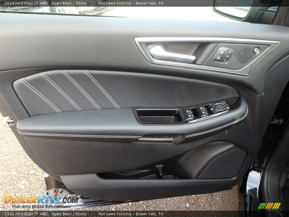 Door Panel of 2019 Ford Edge ST AWD Photo #14