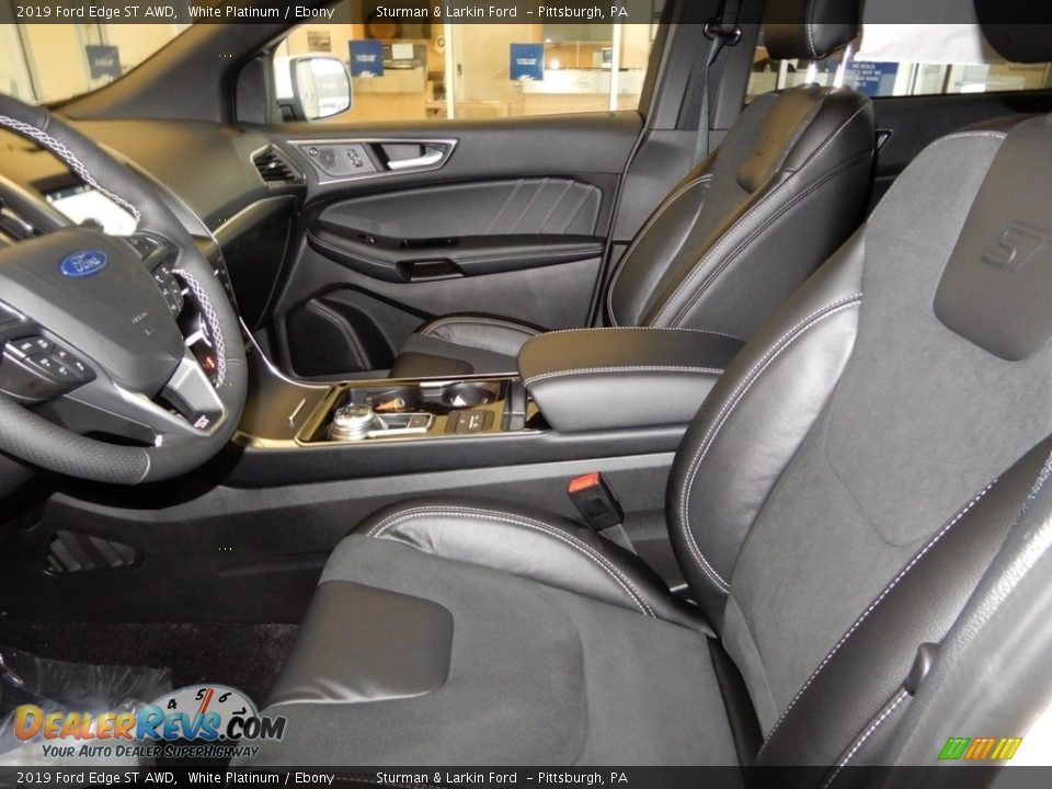Front Seat of 2019 Ford Edge ST AWD Photo #7