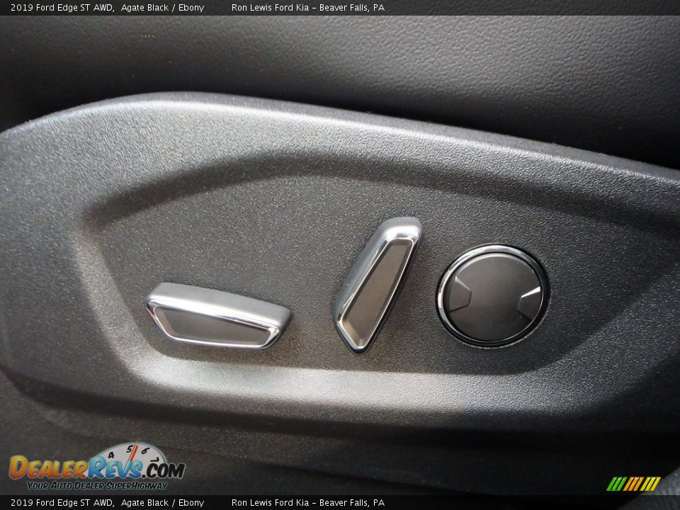 2019 Ford Edge ST AWD Agate Black / Ebony Photo #15