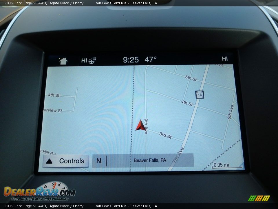 Navigation of 2019 Ford Edge ST AWD Photo #20
