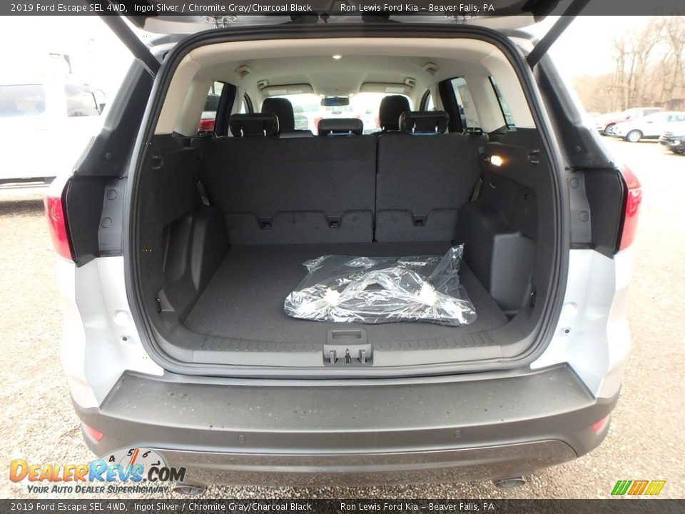 2019 Ford Escape SEL 4WD Ingot Silver / Chromite Gray/Charcoal Black Photo #4