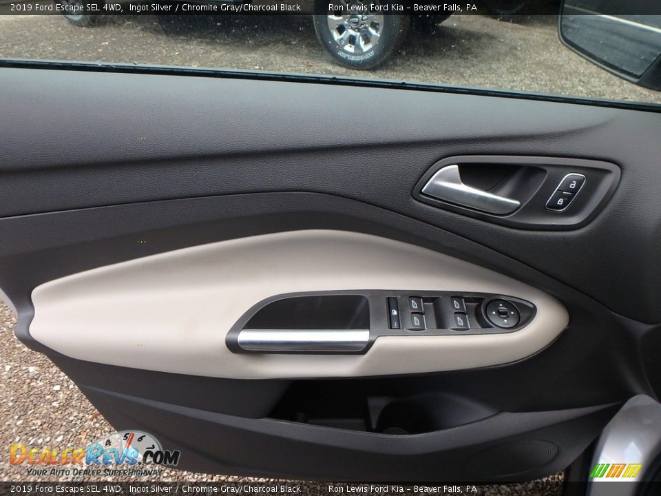 2019 Ford Escape SEL 4WD Ingot Silver / Chromite Gray/Charcoal Black Photo #14