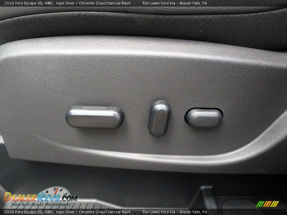 2019 Ford Escape SEL 4WD Ingot Silver / Chromite Gray/Charcoal Black Photo #15