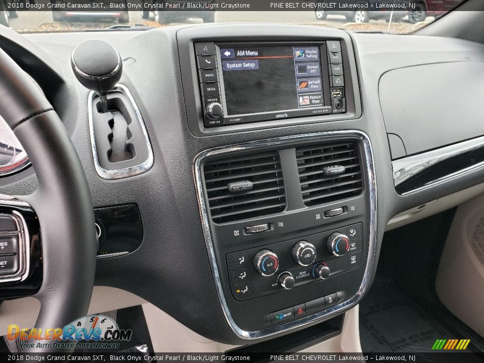 2018 Dodge Grand Caravan SXT Black Onyx Crystal Pearl / Black/Light Graystone Photo #26