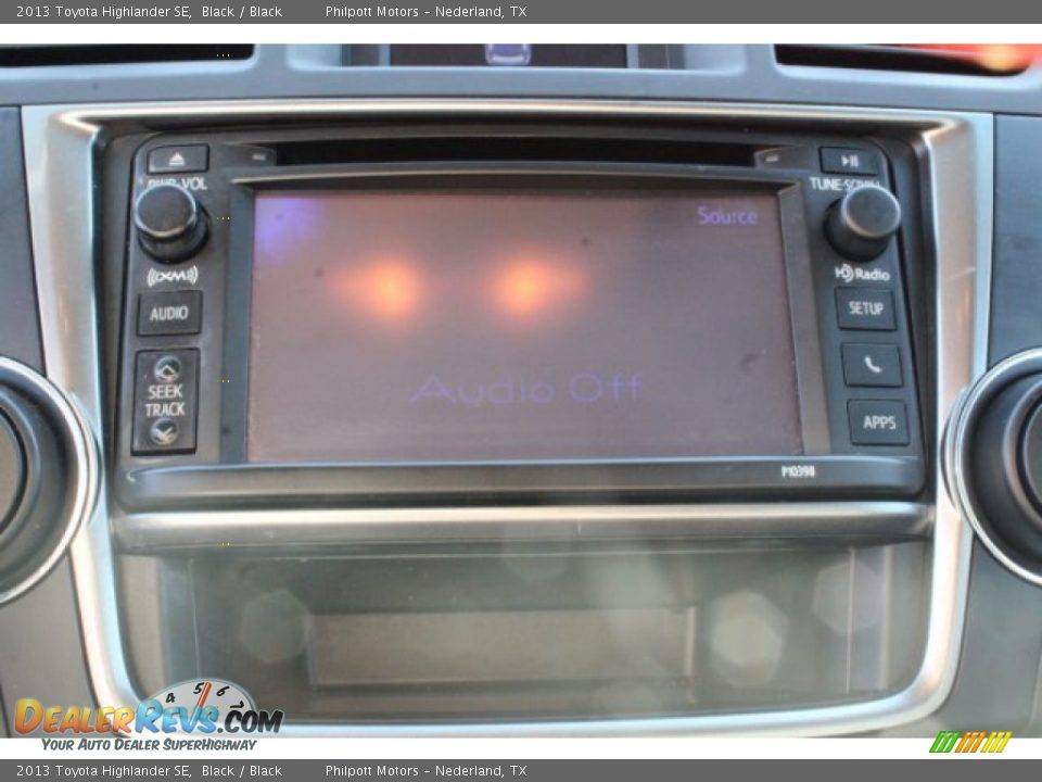 2013 Toyota Highlander SE Black / Black Photo #24