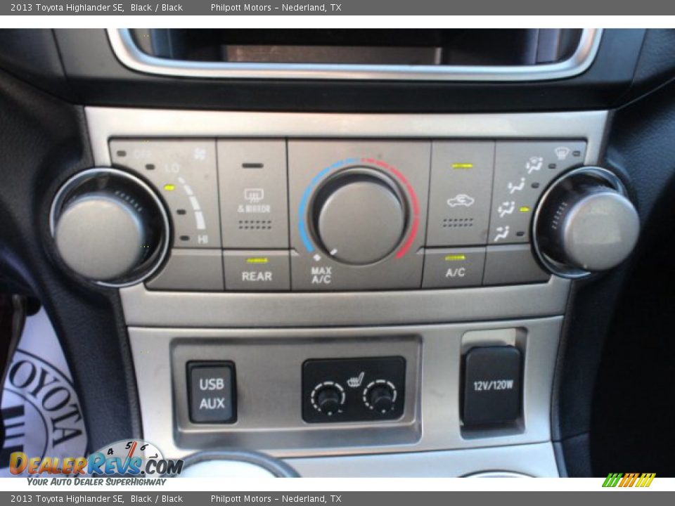2013 Toyota Highlander SE Black / Black Photo #26