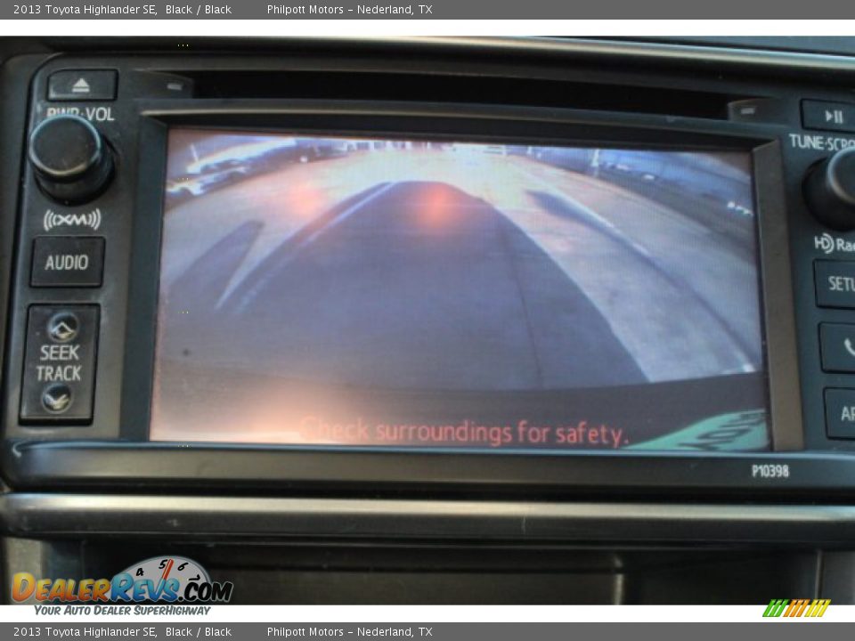2013 Toyota Highlander SE Black / Black Photo #28