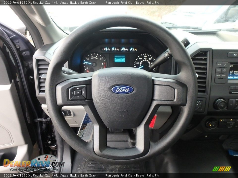 2019 Ford F150 XL Regular Cab 4x4 Steering Wheel Photo #17