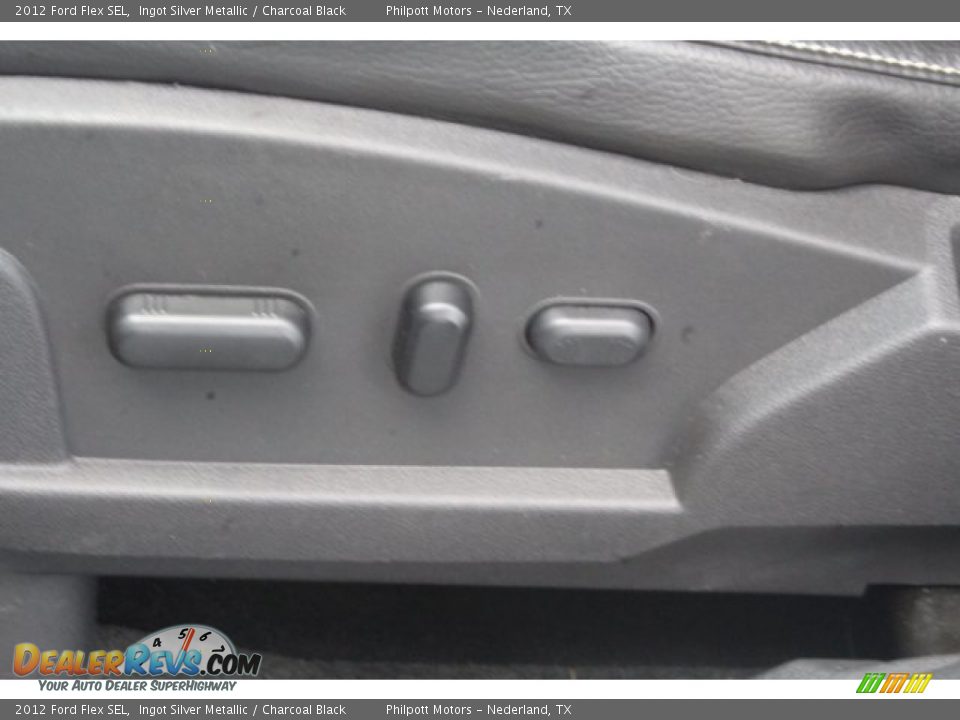 2012 Ford Flex SEL Ingot Silver Metallic / Charcoal Black Photo #11