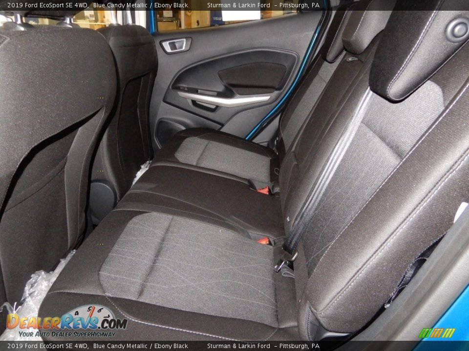 Rear Seat of 2019 Ford EcoSport SE 4WD Photo #8