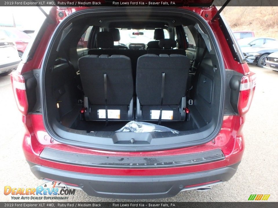 2019 Ford Explorer XLT 4WD Ruby Red / Medium Black Photo #4