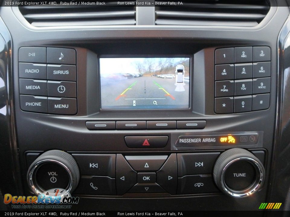 2019 Ford Explorer XLT 4WD Ruby Red / Medium Black Photo #20