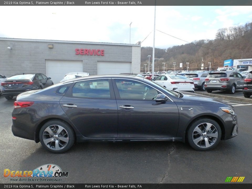 2019 Kia Optima S Platinum Graphite / Black Photo #1