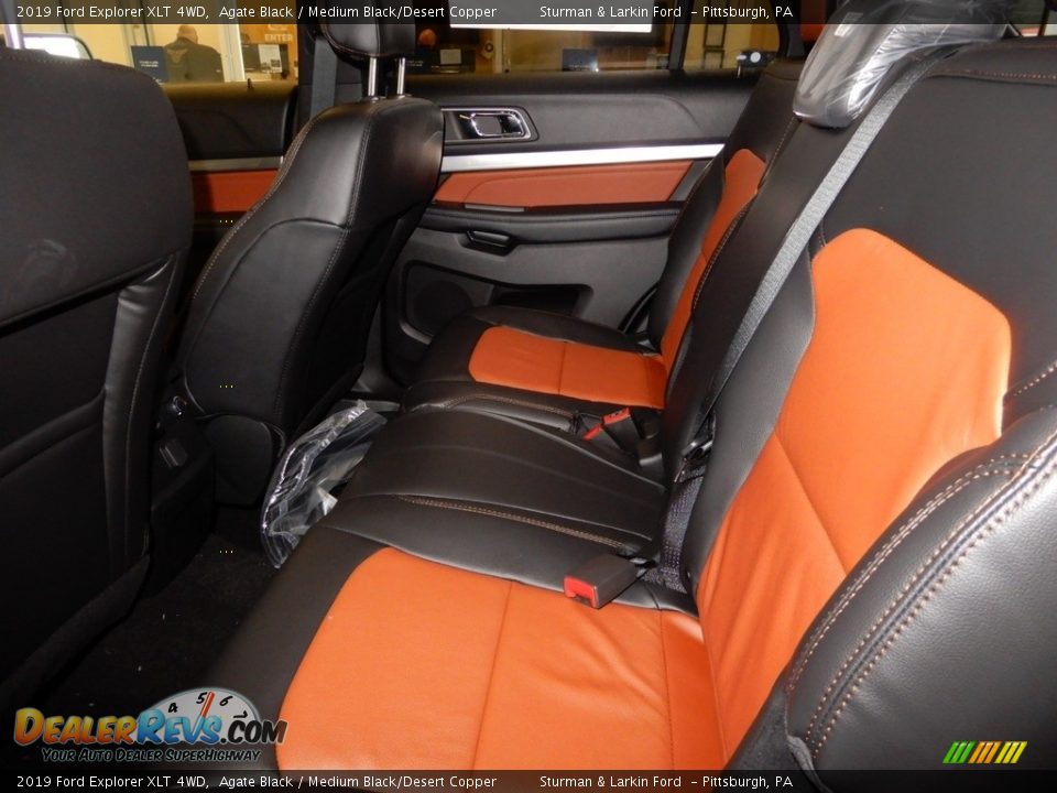 Rear Seat of 2019 Ford Explorer XLT 4WD Photo #8