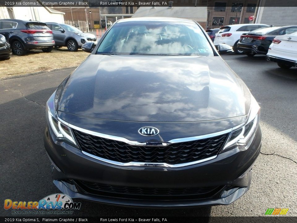 2019 Kia Optima S Platinum Graphite / Black Photo #7