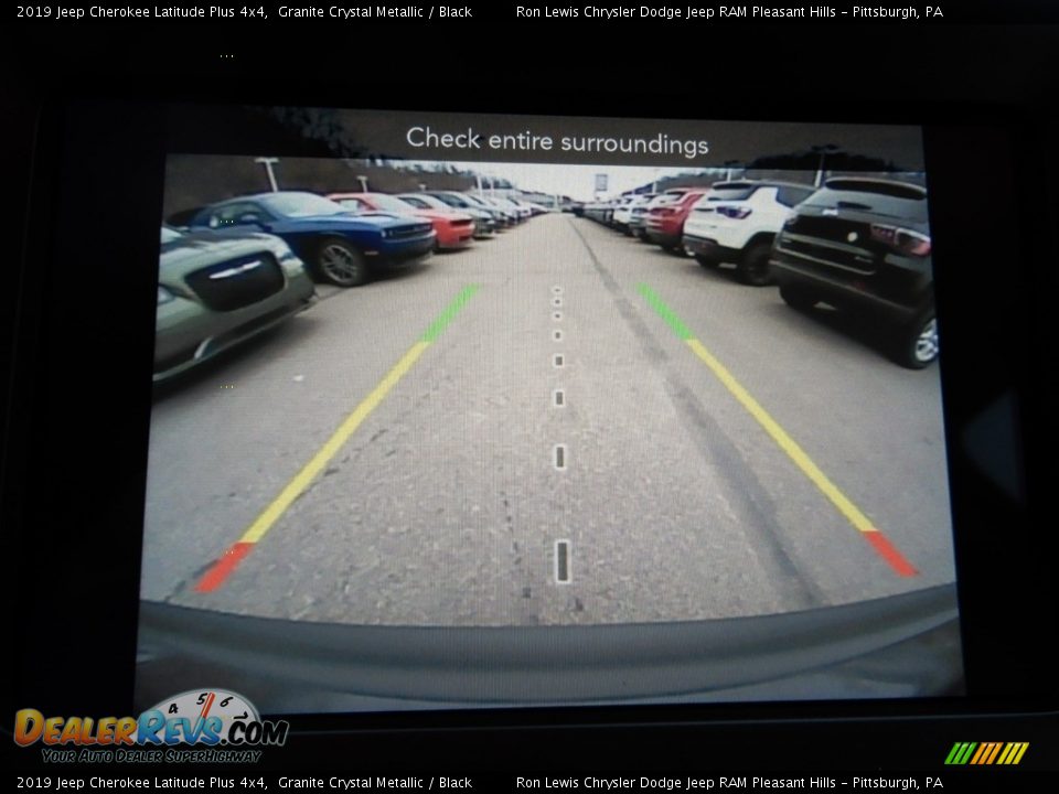 2019 Jeep Cherokee Latitude Plus 4x4 Granite Crystal Metallic / Black Photo #19