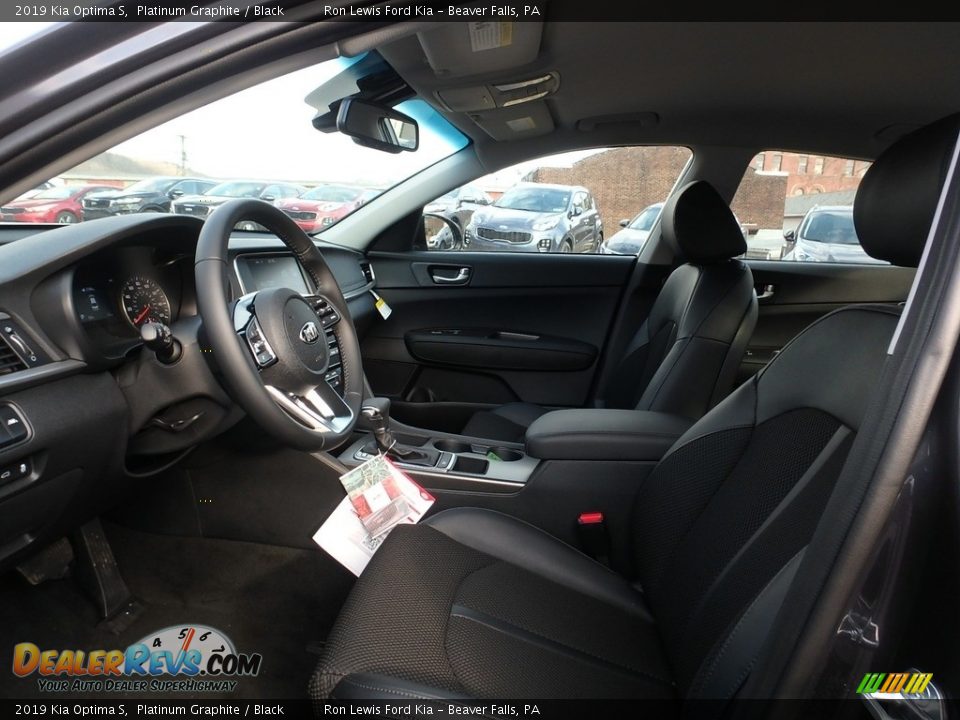 2019 Kia Optima S Platinum Graphite / Black Photo #10