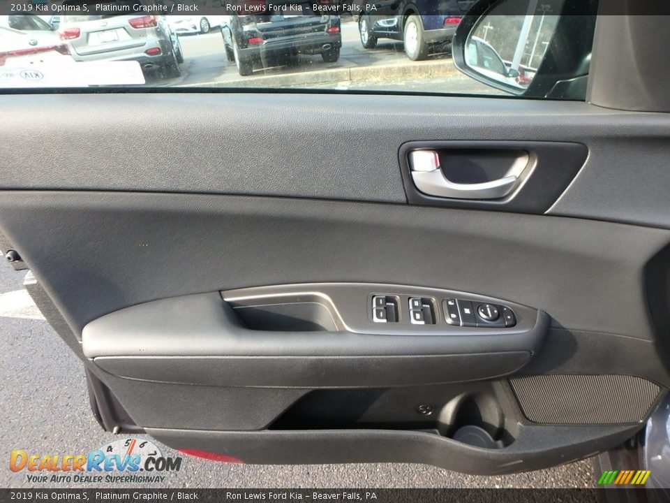 2019 Kia Optima S Platinum Graphite / Black Photo #13