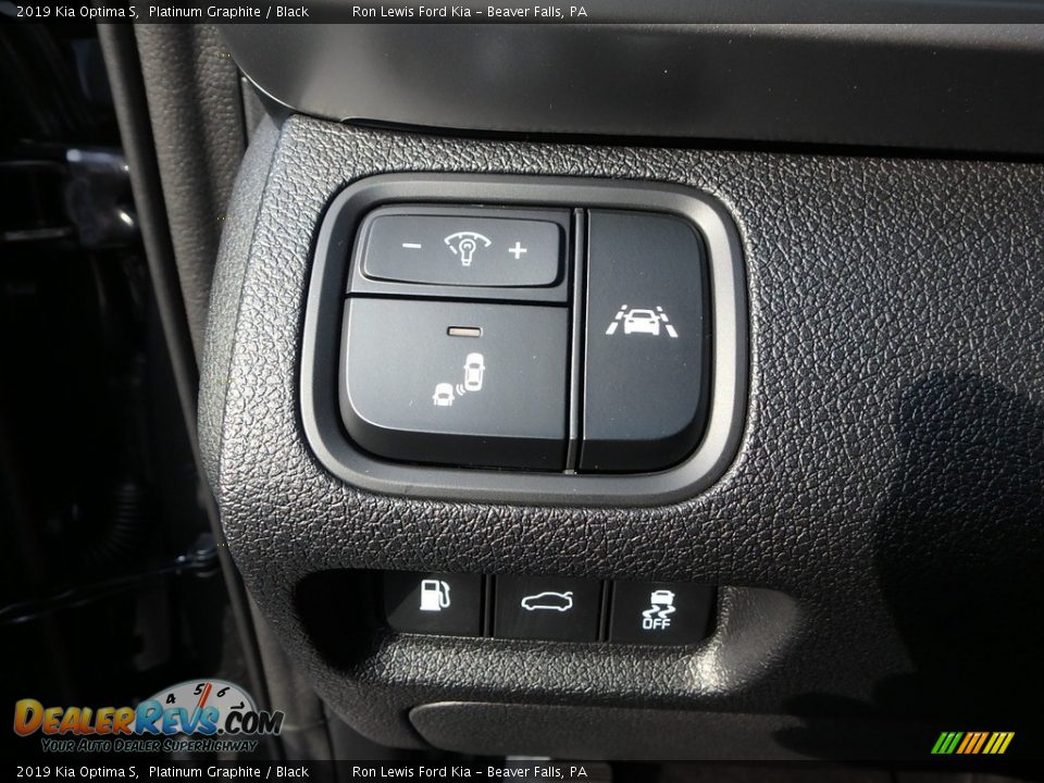2019 Kia Optima S Platinum Graphite / Black Photo #17
