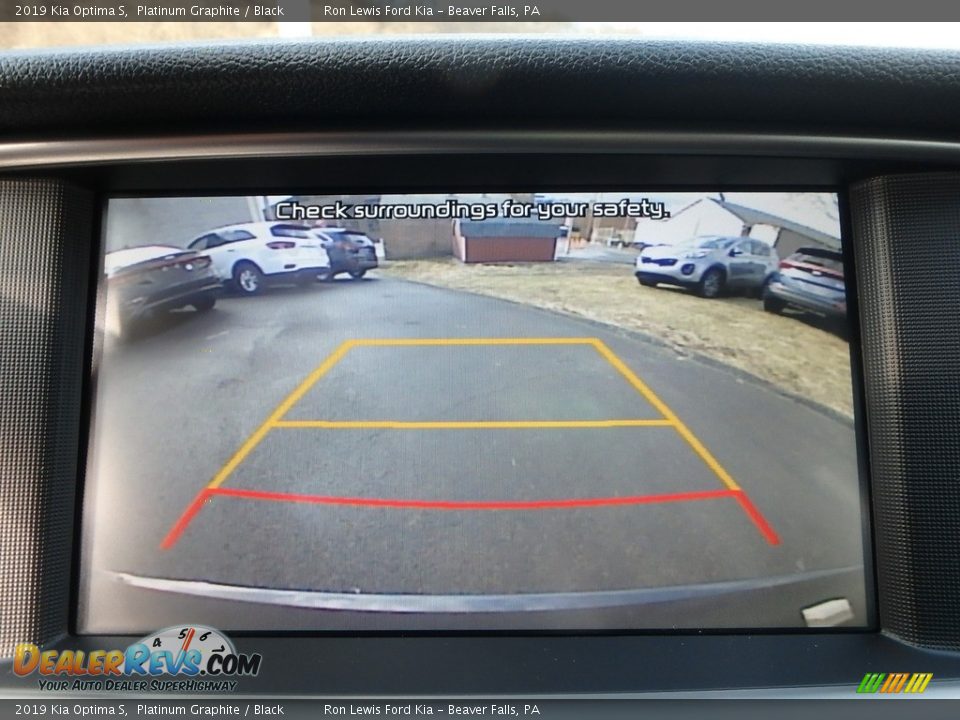 2019 Kia Optima S Platinum Graphite / Black Photo #18