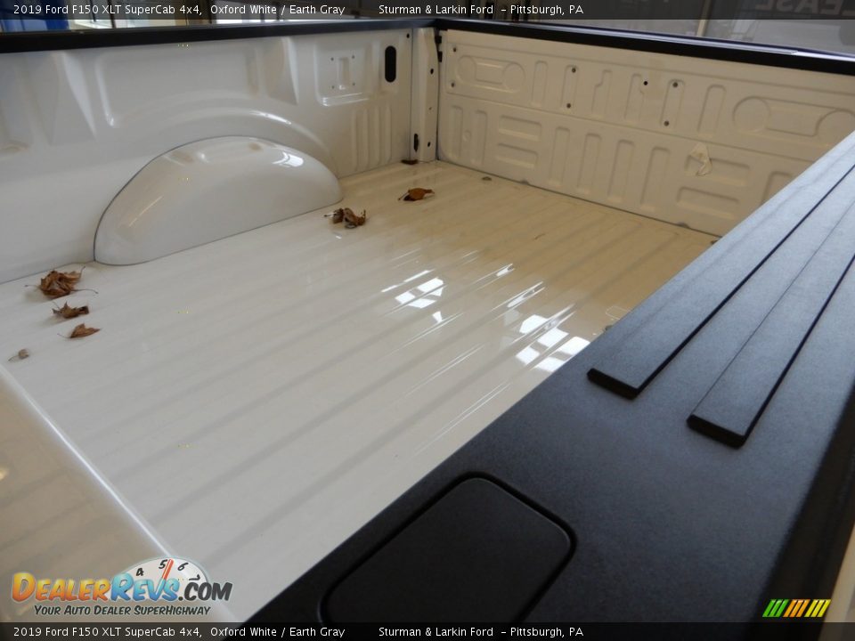 2019 Ford F150 XLT SuperCab 4x4 Oxford White / Earth Gray Photo #4