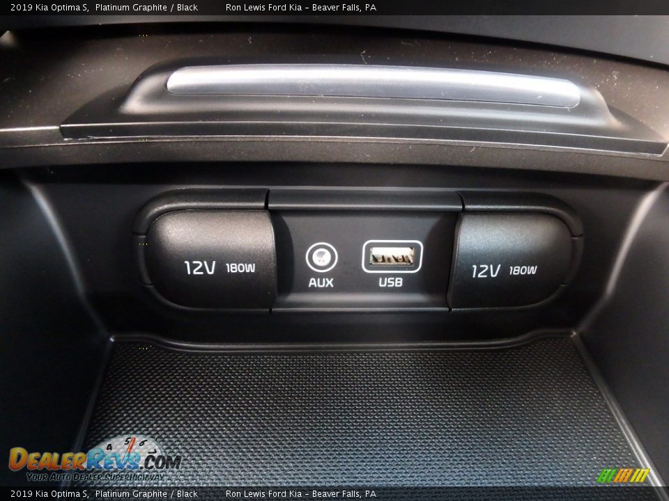 2019 Kia Optima S Platinum Graphite / Black Photo #19