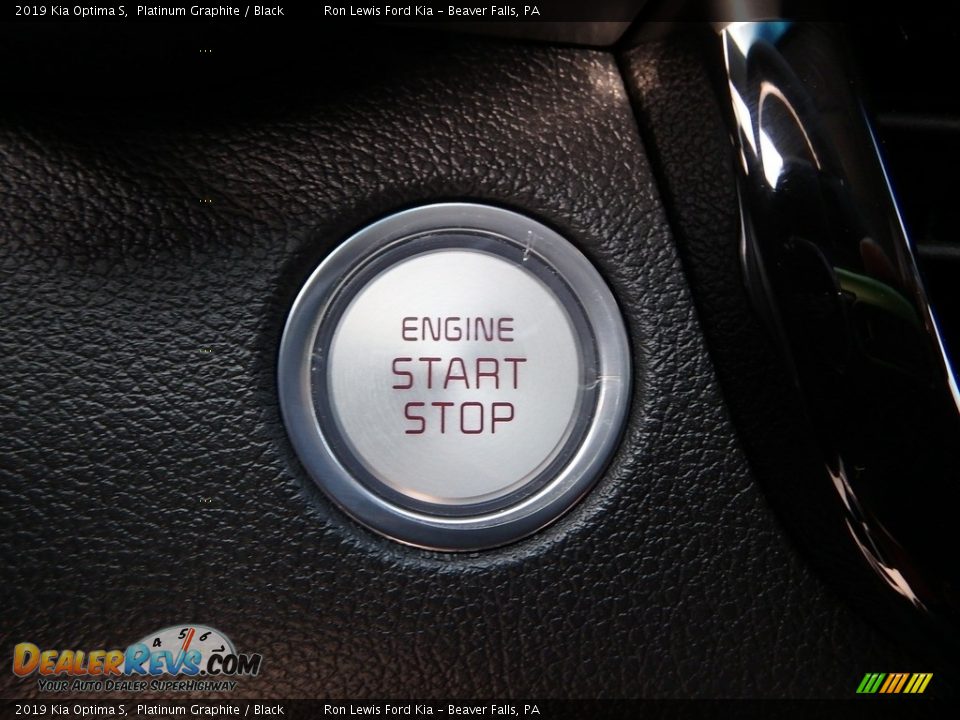 2019 Kia Optima S Platinum Graphite / Black Photo #20