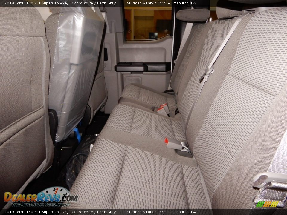 2019 Ford F150 XLT SuperCab 4x4 Oxford White / Earth Gray Photo #8