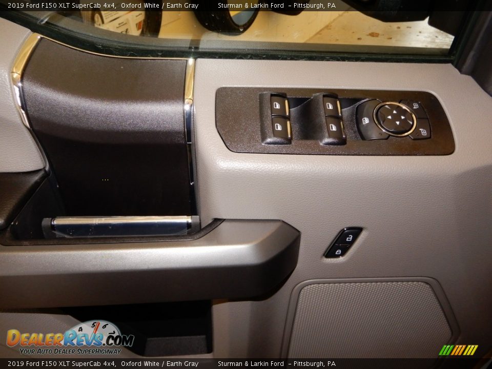 2019 Ford F150 XLT SuperCab 4x4 Oxford White / Earth Gray Photo #10