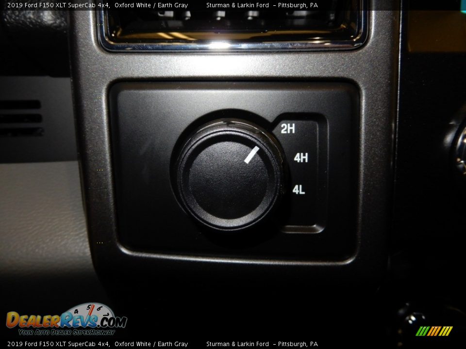 2019 Ford F150 XLT SuperCab 4x4 Oxford White / Earth Gray Photo #13