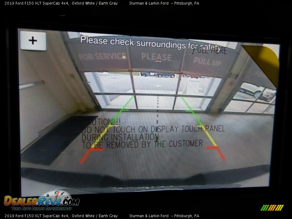 2019 Ford F150 XLT SuperCab 4x4 Oxford White / Earth Gray Photo #14