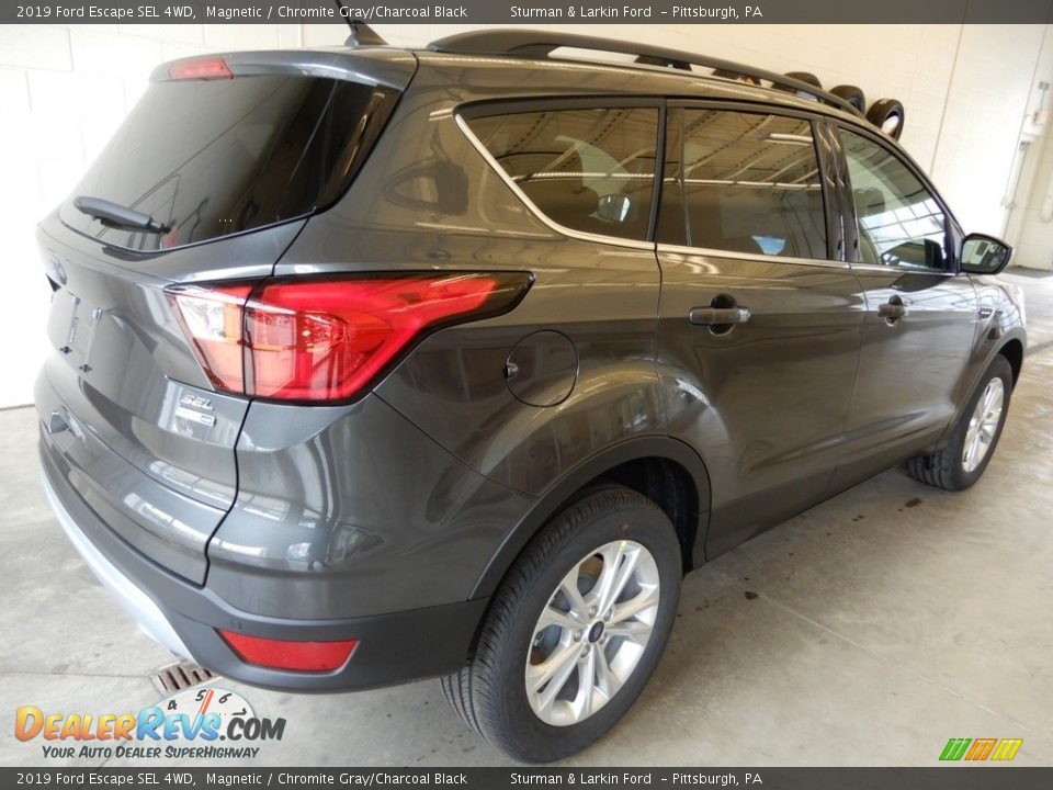 2019 Ford Escape SEL 4WD Magnetic / Chromite Gray/Charcoal Black Photo #2