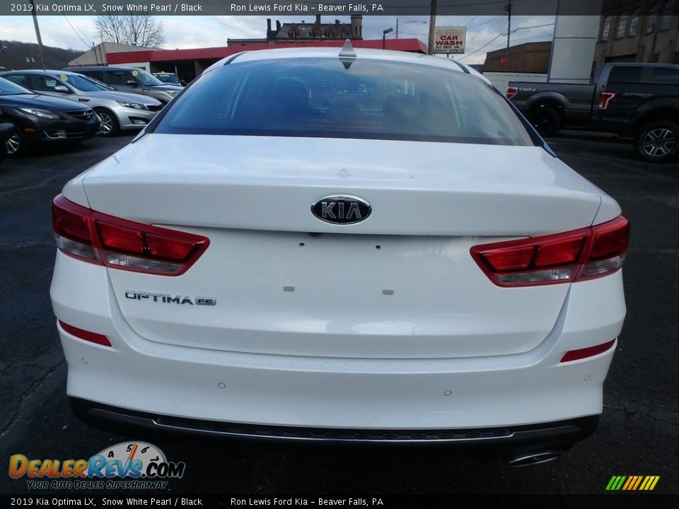 2019 Kia Optima LX Snow White Pearl / Black Photo #3