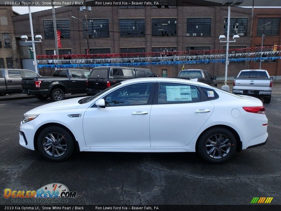 2019 Kia Optima LX Snow White Pearl / Black Photo #5