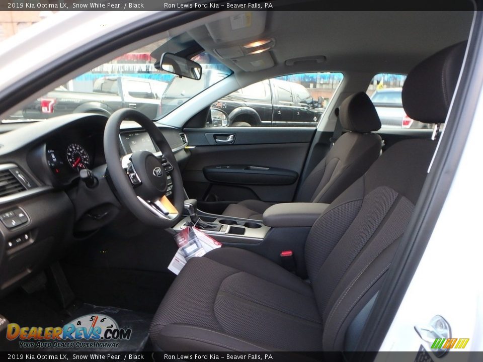 2019 Kia Optima LX Snow White Pearl / Black Photo #10